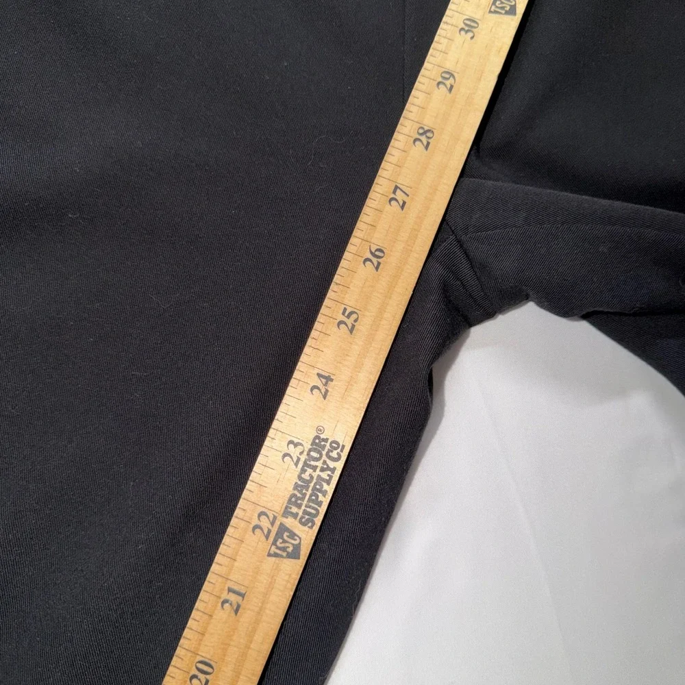 Ellison Sailor Pants Women Large Black Gold Button High Rise Wide Leg Trousers